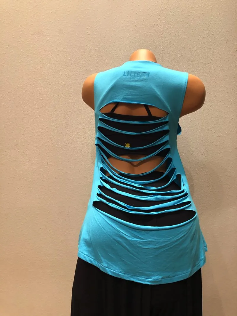 [Lilikoi Wear] Tops: Paula Horizontal Tank