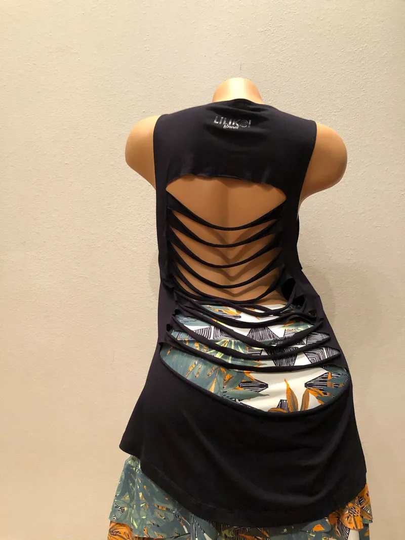 [Lilikoi Wear] Tops: Paula Horizontal Tank
