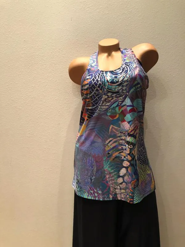 [Lilikoi Wear]Tops: Fluity Luxe Tank Top