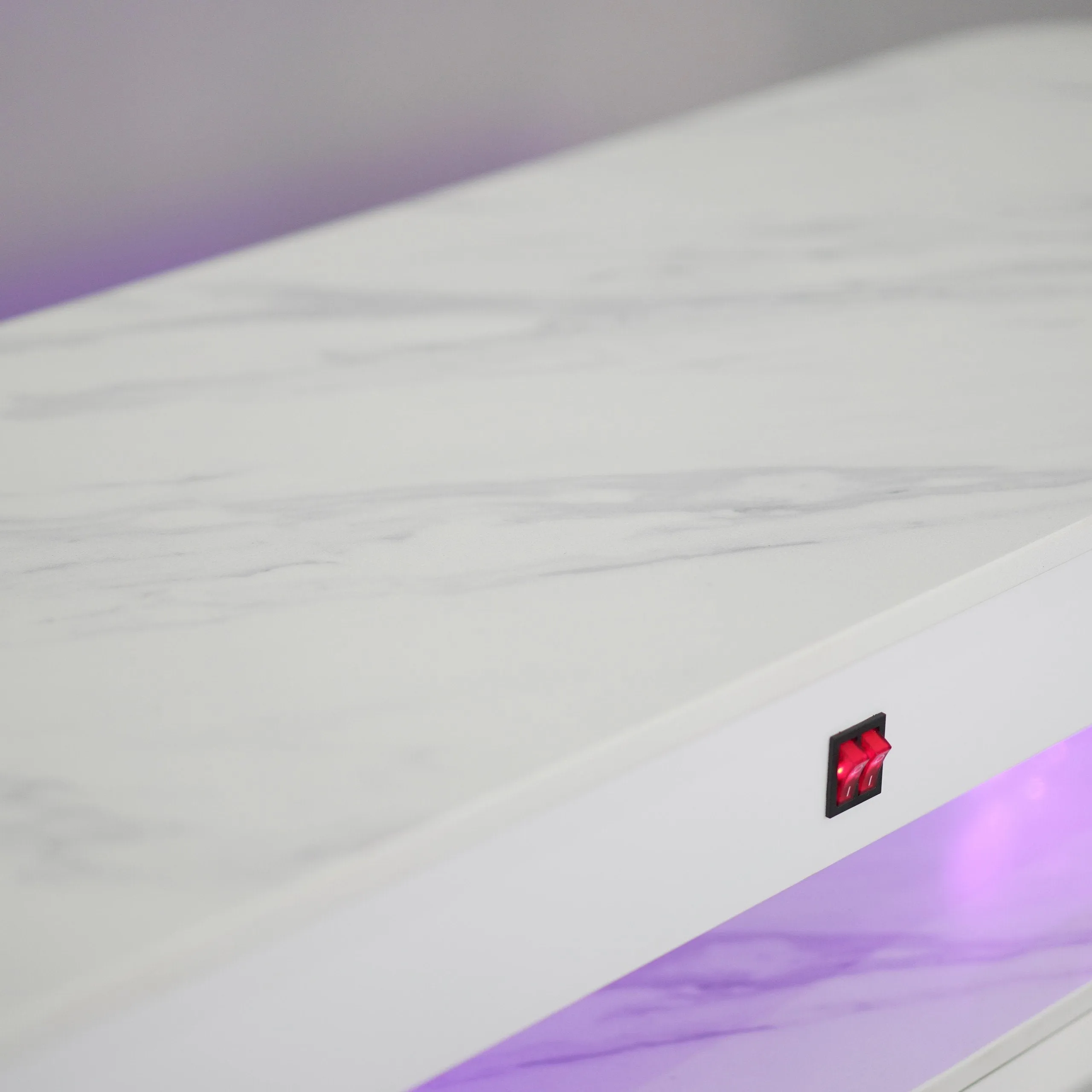 LUX90 4-Person Nail Table UV Dryer for Manicure & Pedicure