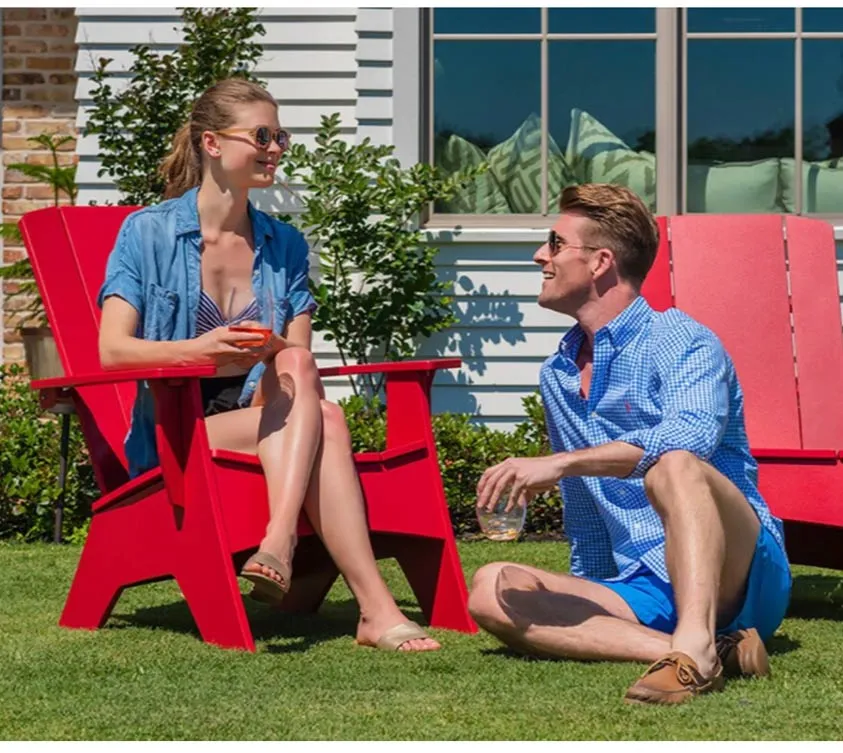 Mainstay Adirondack Chair In Black
