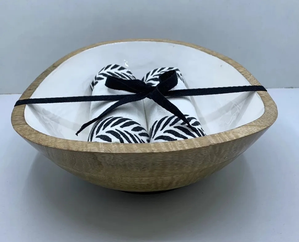 Mango Wood Bowl Set