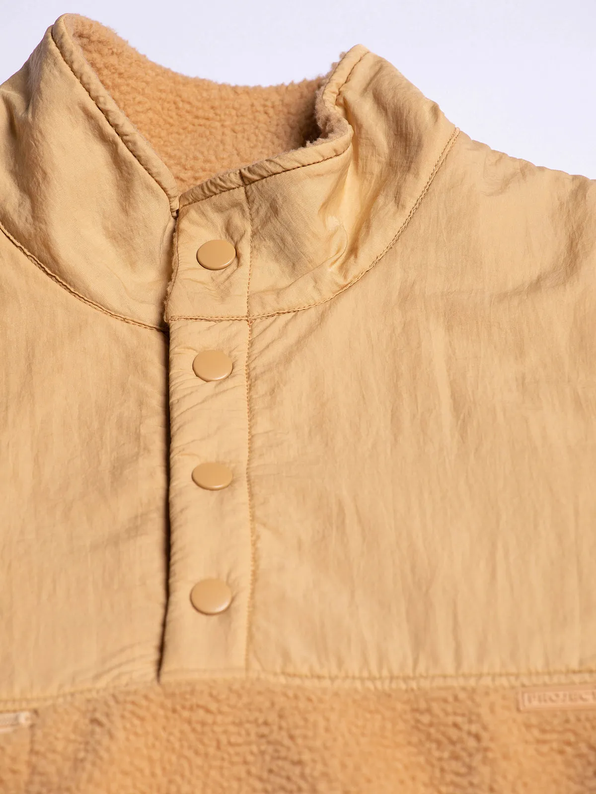 Manyana Quarter Polar Fleece | Sand