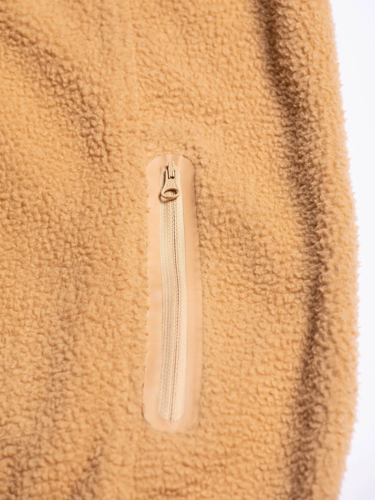 Manyana Quarter Polar Fleece | Sand