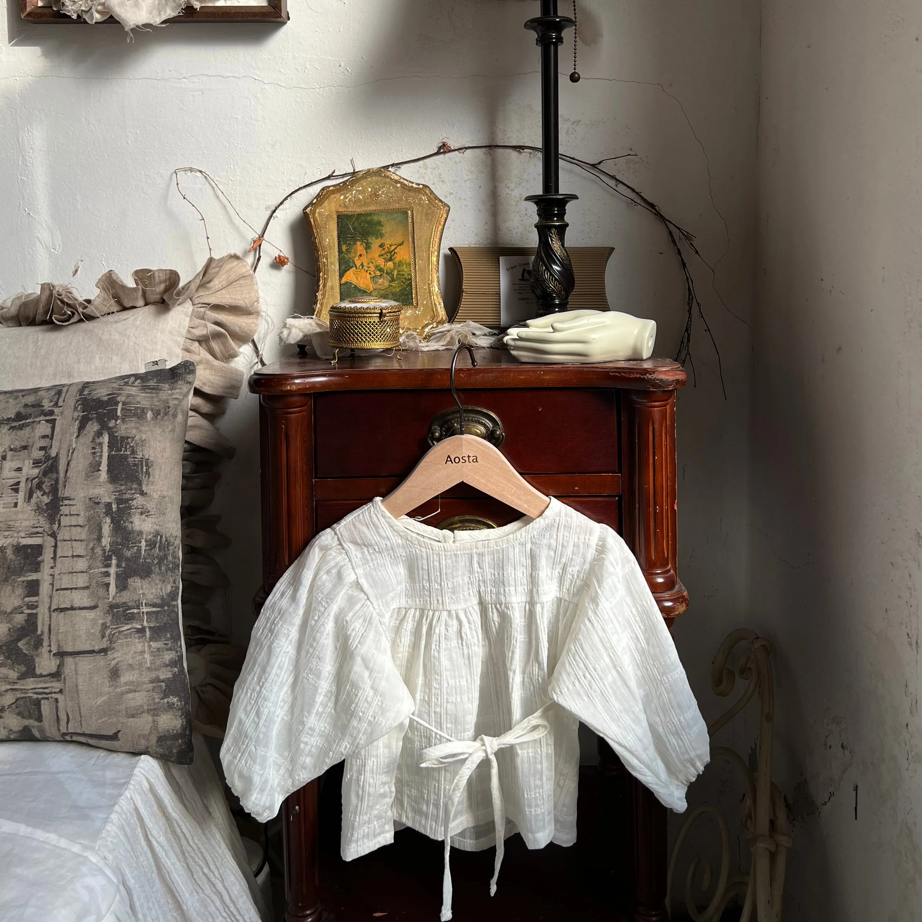 Mariett Blouse - White (Mommy   Me)