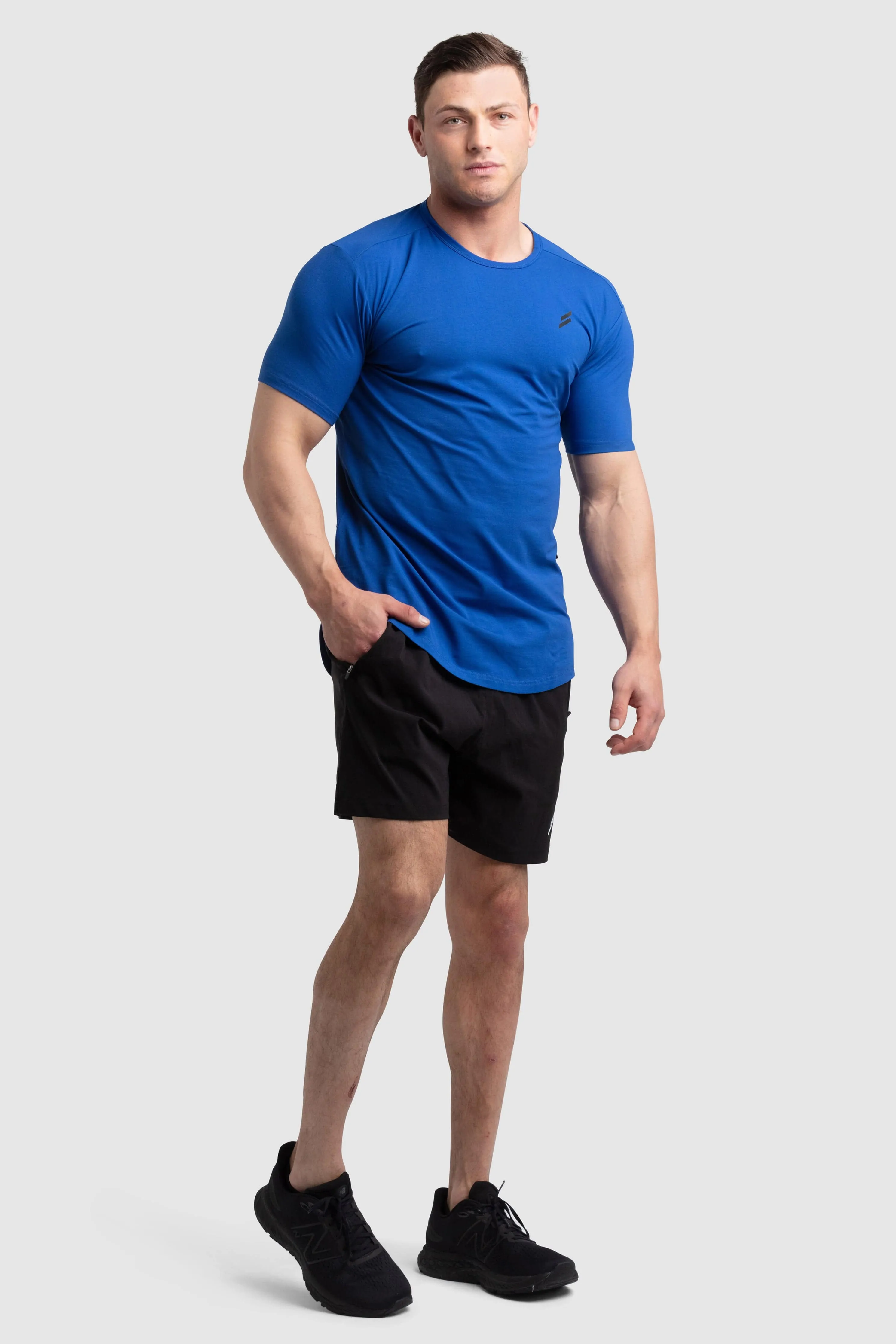 Mark Drop Tee V3 - Olympian Blue