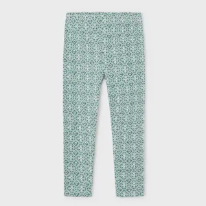 Mayoral Girls Jade Print Leggings 4704