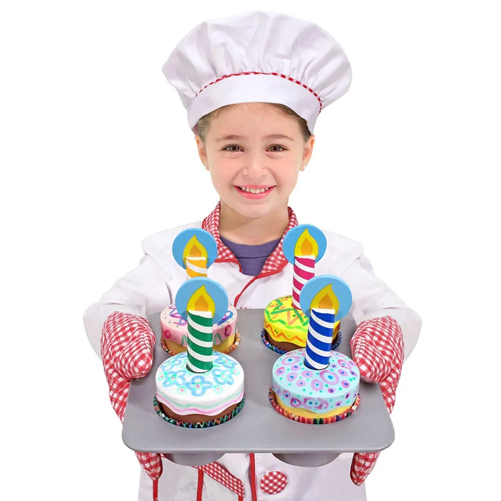 Melissa and Doug - Bake and Decorate Cupcake Set