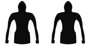 MEN AND WOMEN CUSTOM SNORKEL HOODIE LONG SLEEVE RASH GUARD