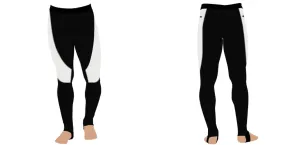 Men's Custom Snorkel Stirrup Swim Legging