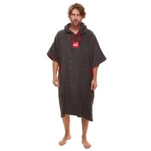 Men's Towelling Change Robe - Grey