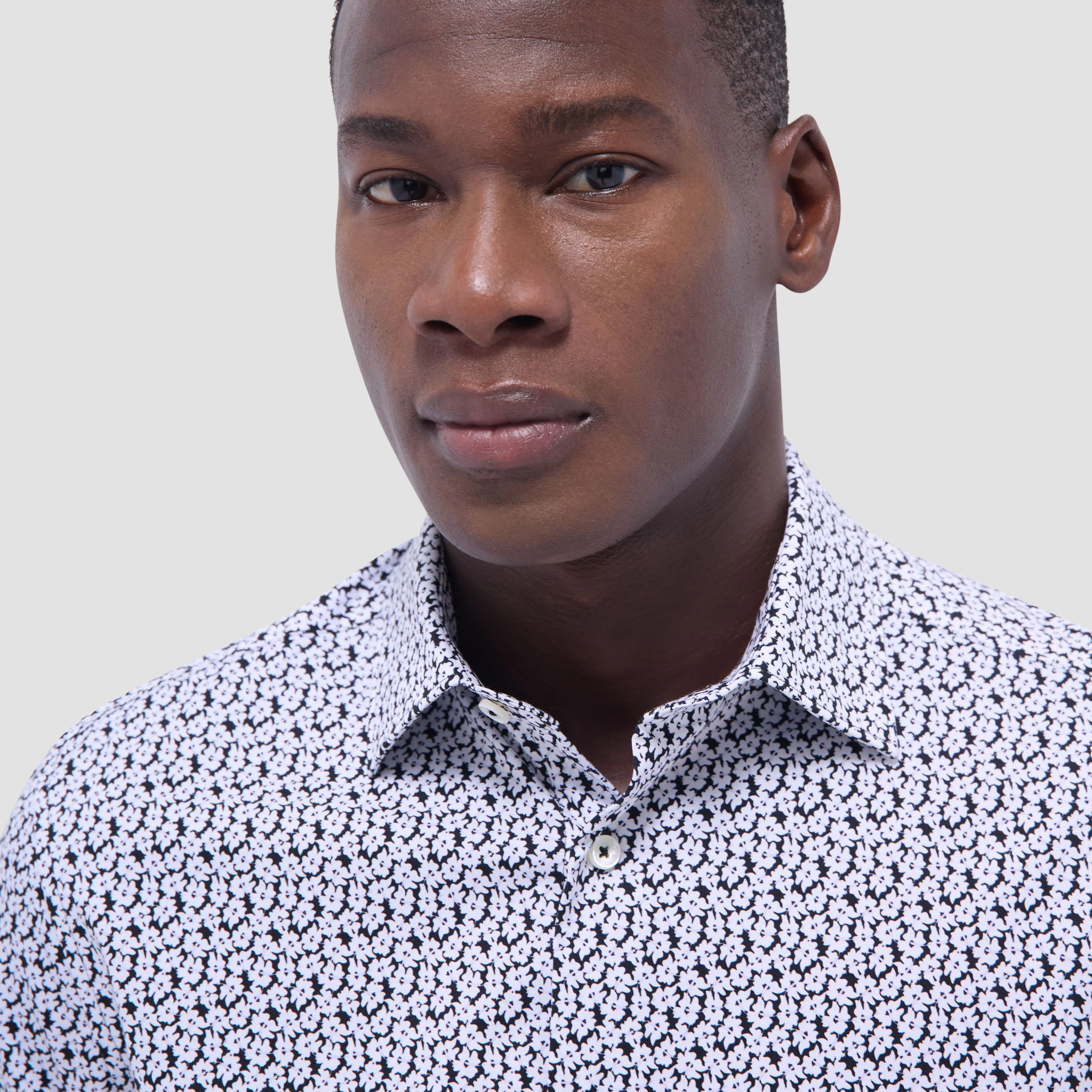 Miles Floral OoohCotton Short-Sleeve Shirt