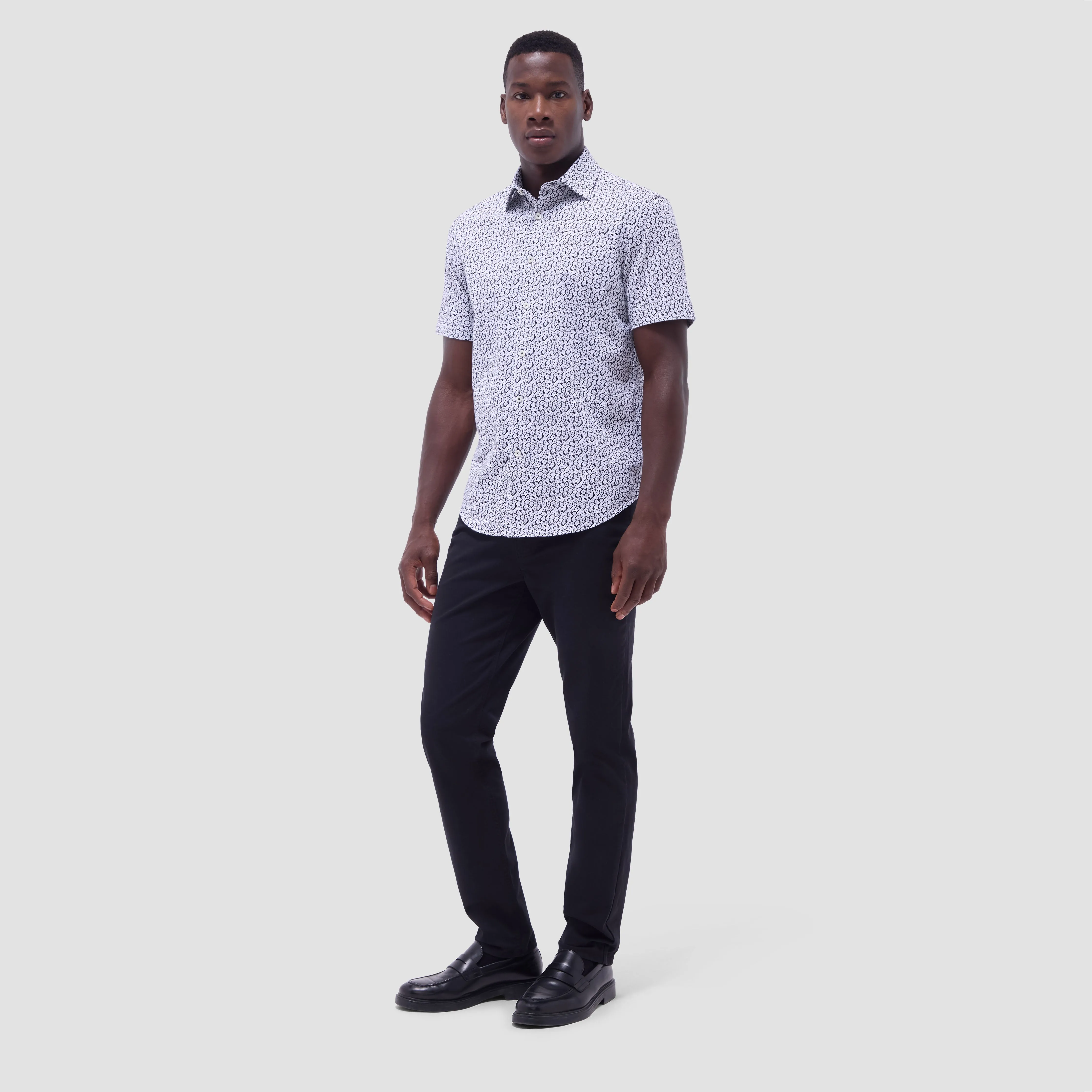 Miles Floral OoohCotton Short-Sleeve Shirt