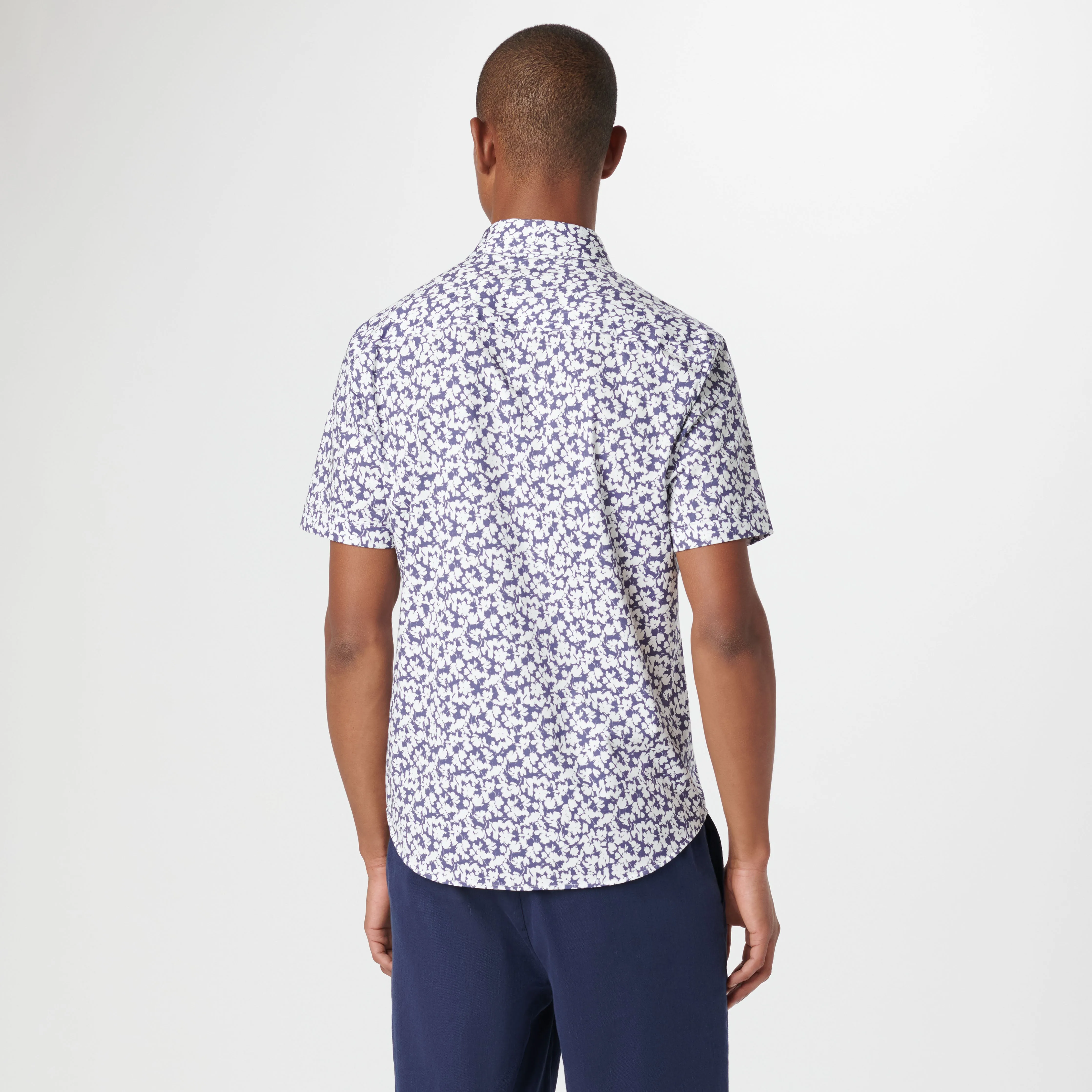 Miles Floral OoohCotton Short Sleeve Shirt