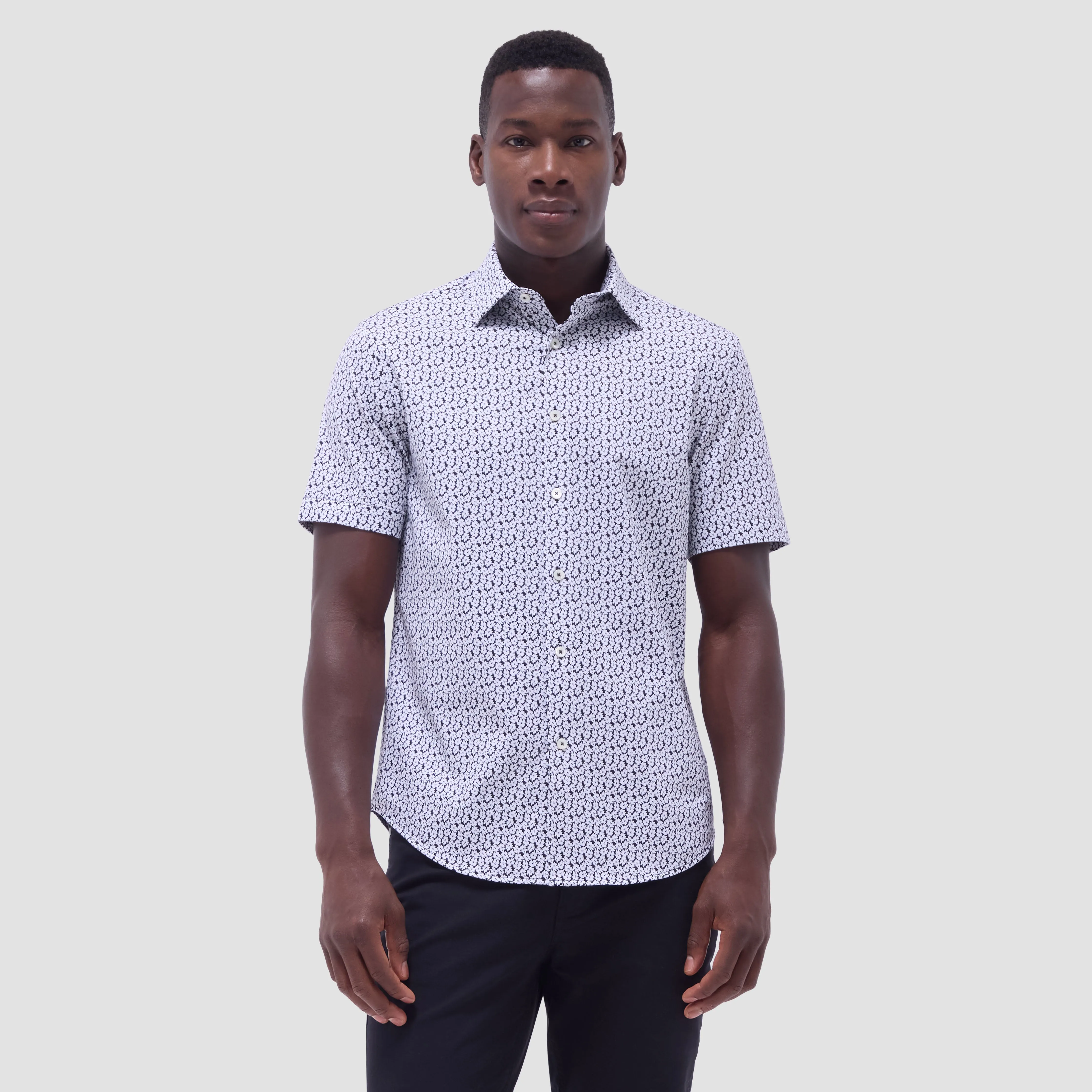 Miles Floral OoohCotton Short-Sleeve Shirt