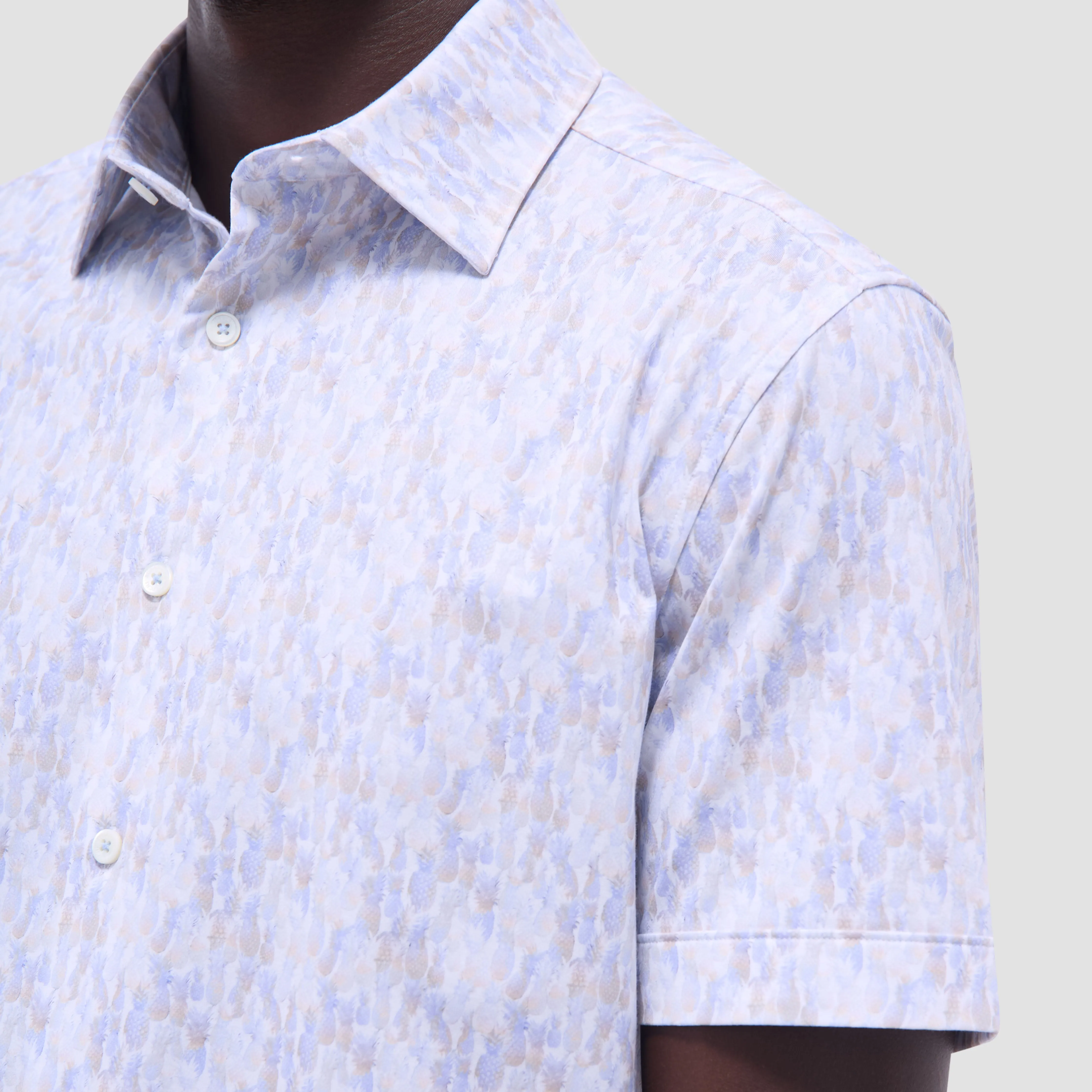 Miles Fruit Print OoohCotton Short-Sleeve Shirt