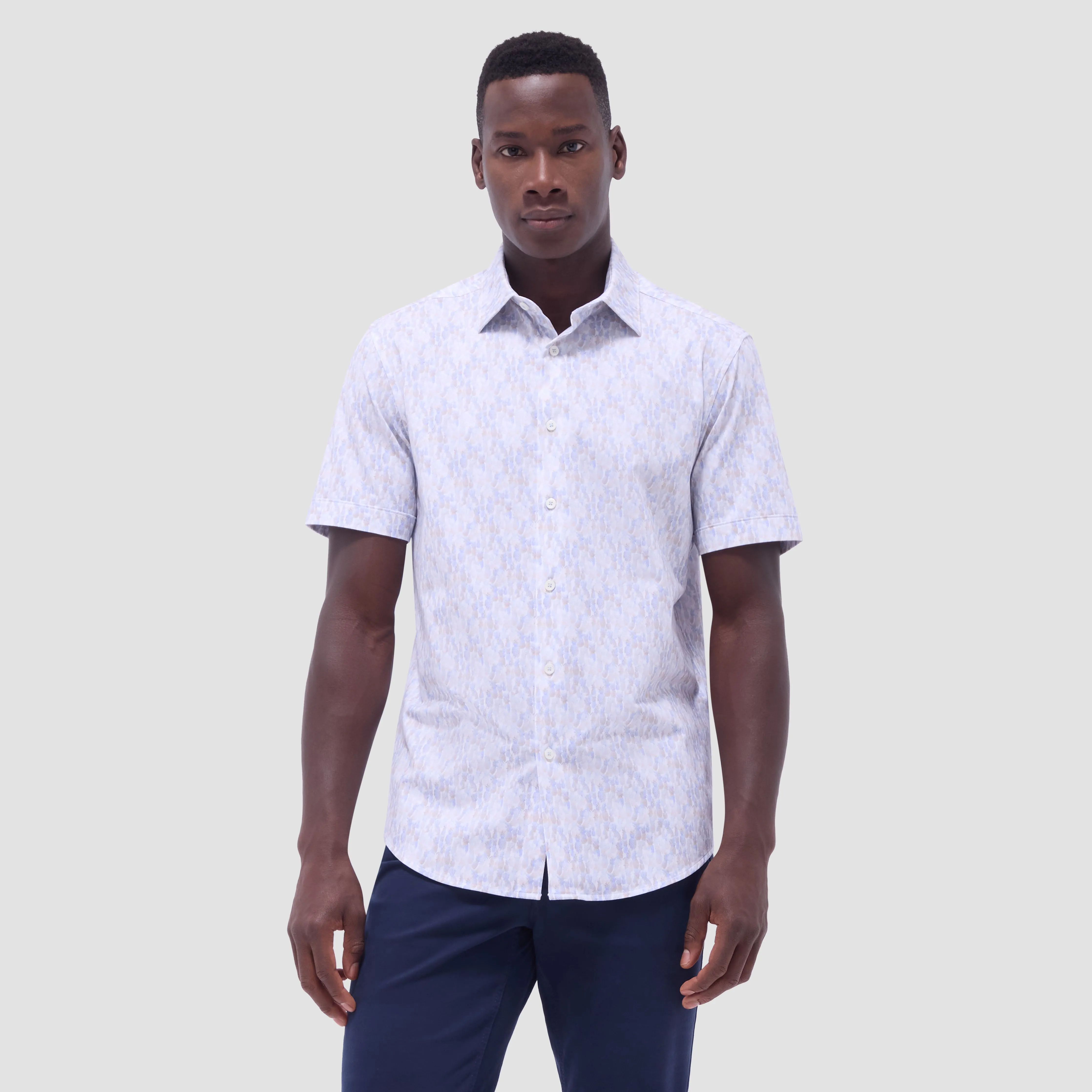 Miles Fruit Print OoohCotton Short-Sleeve Shirt