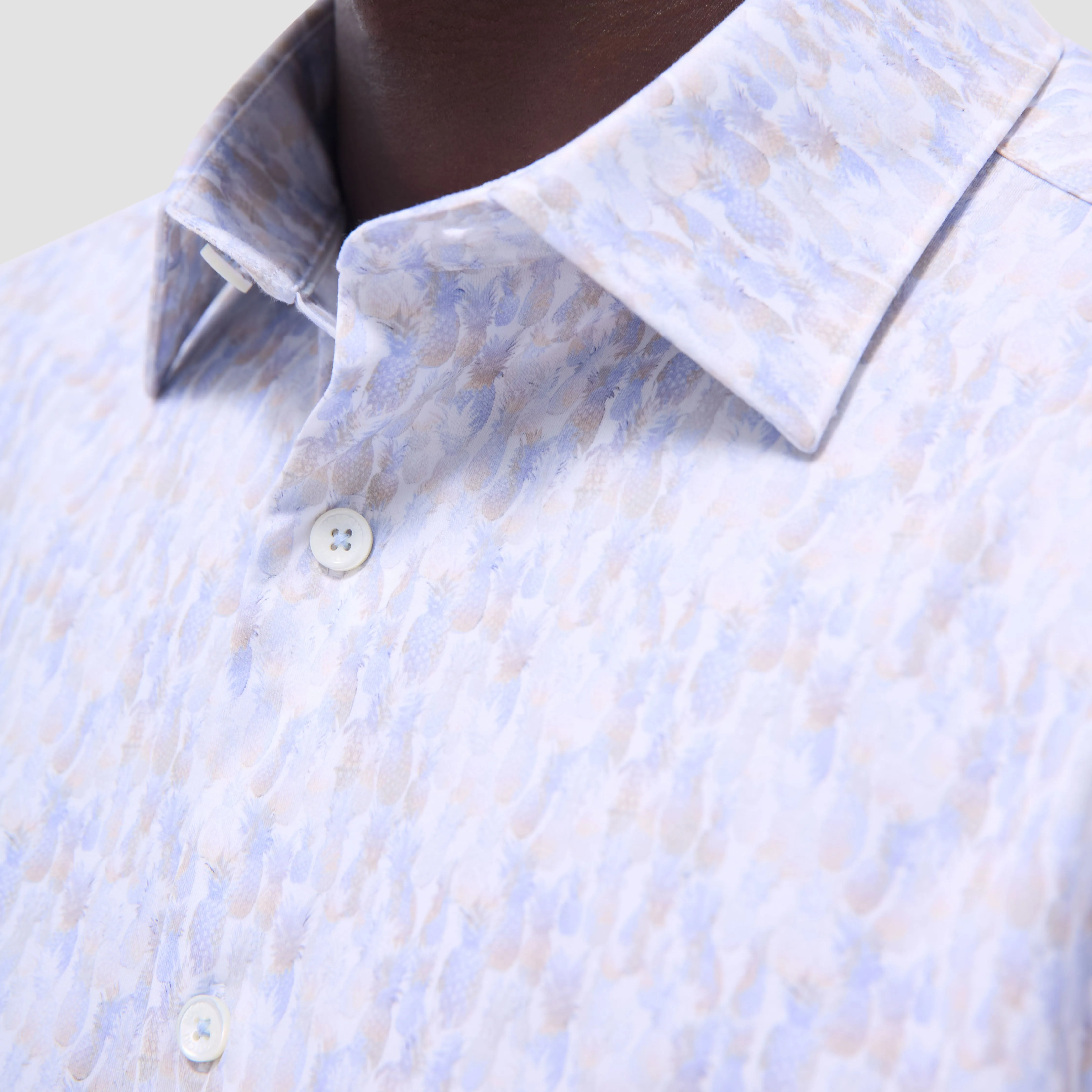 Miles Fruit Print OoohCotton Short-Sleeve Shirt