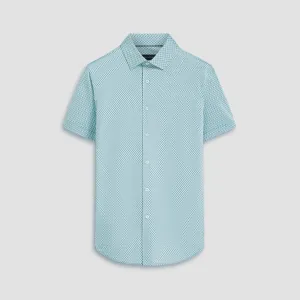 Miles Geometric OoohCotton Short Sleeve Shirt