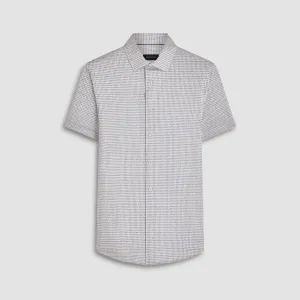 Miles Geometric OoohCotton Short Sleeve Shirt