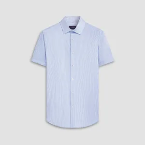 Miles Geometric Print OoohCotton Short Sleeve Shirt
