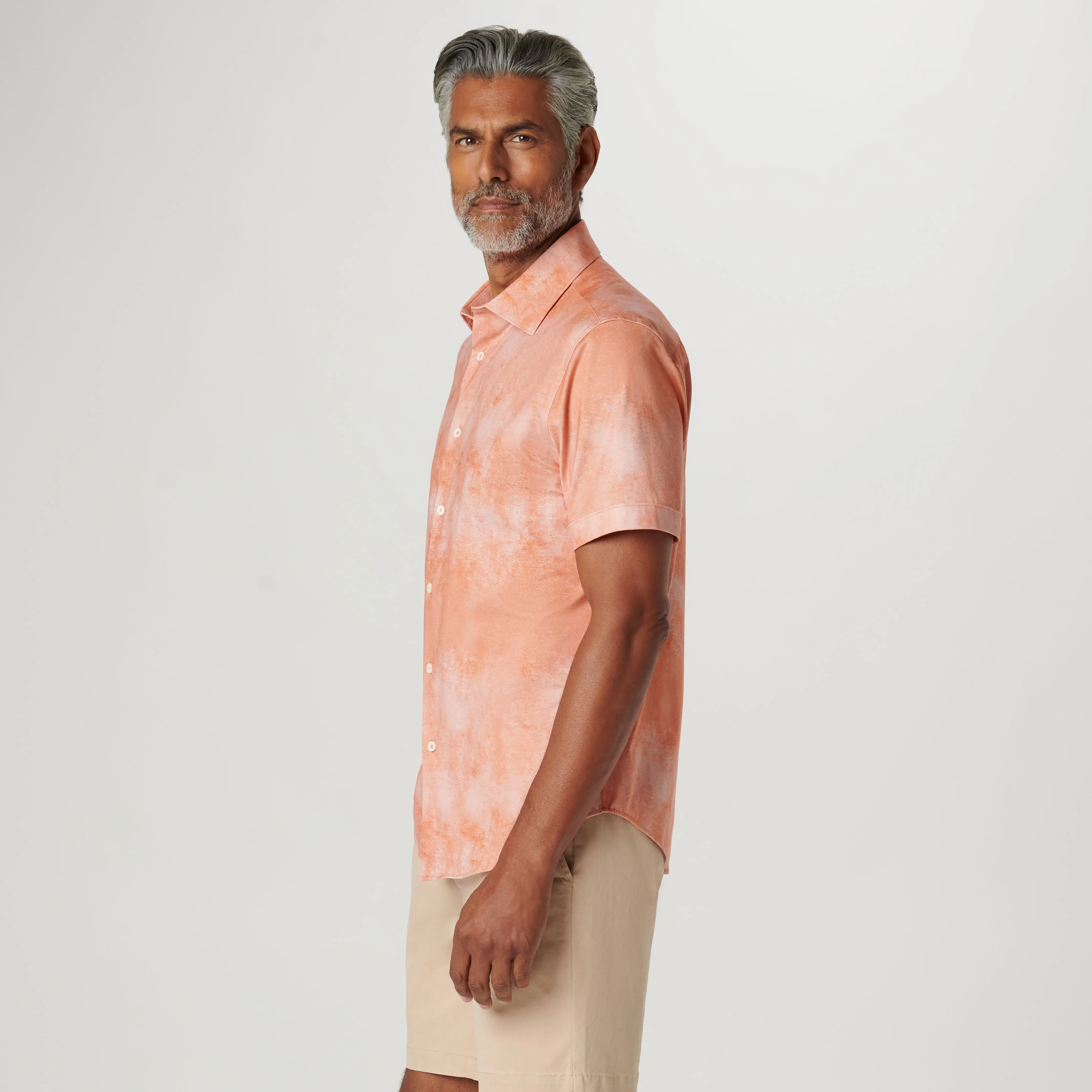 Miles Ombre OoohCotton Short Sleeve Shirt