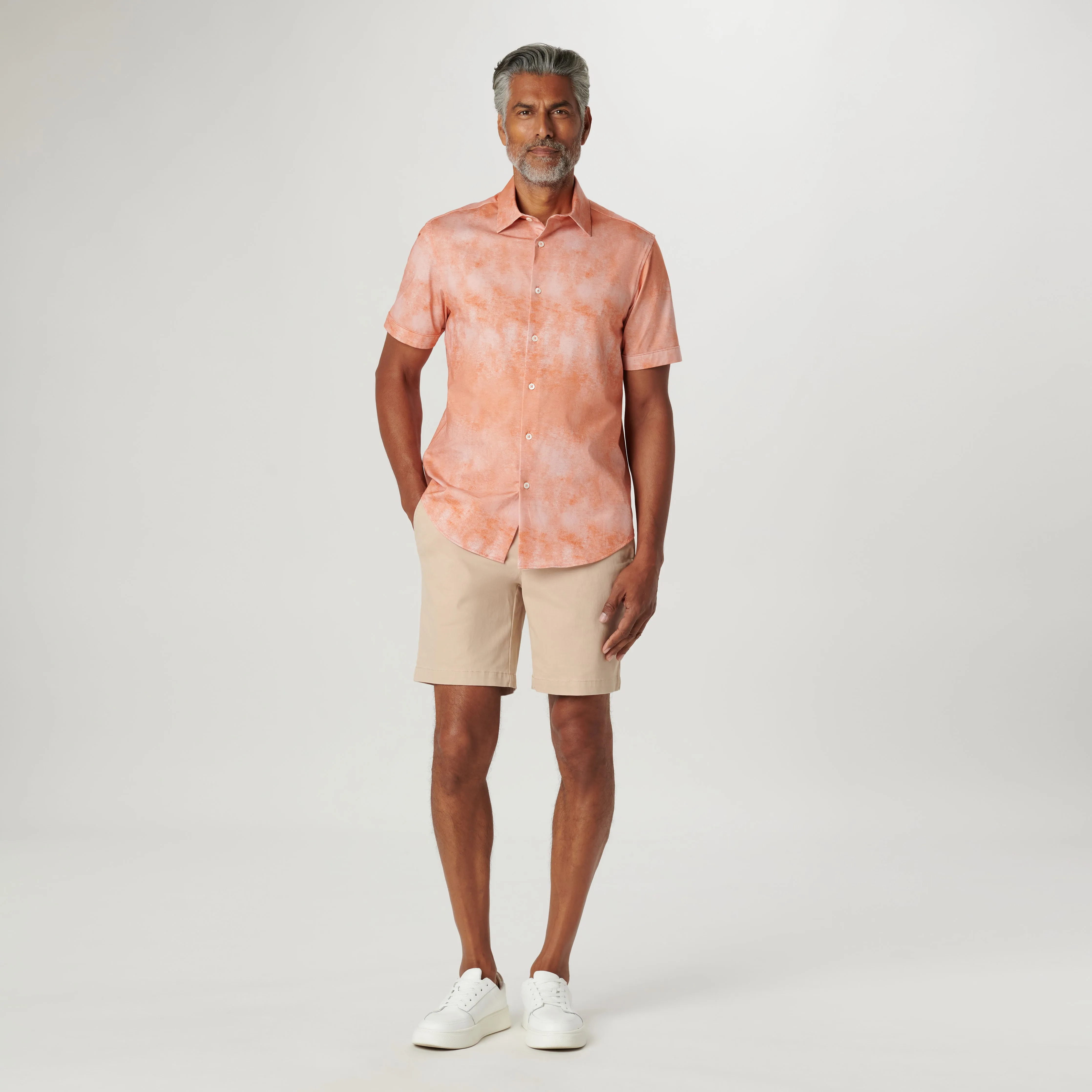 Miles Ombre OoohCotton Short Sleeve Shirt