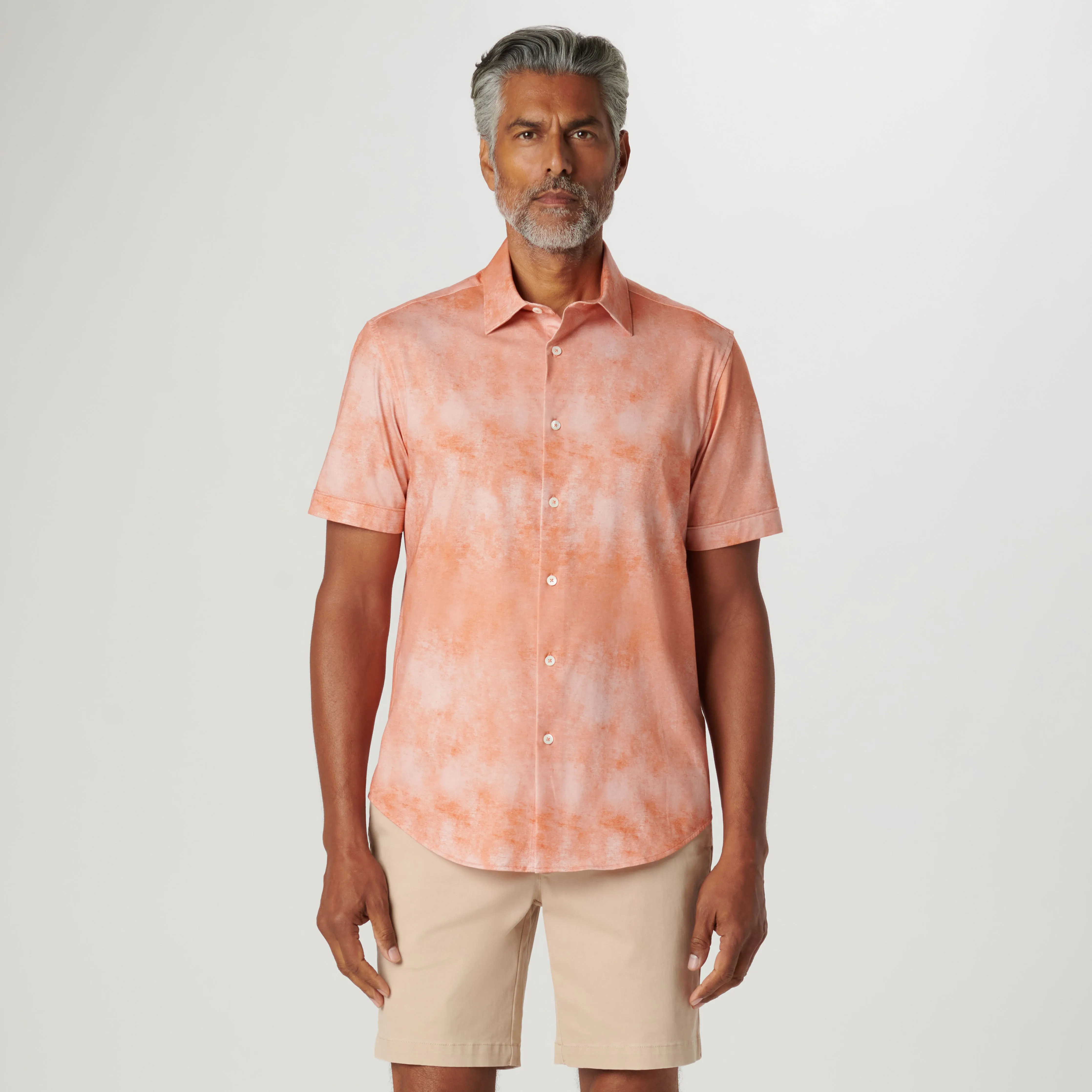Miles Ombre OoohCotton Short Sleeve Shirt