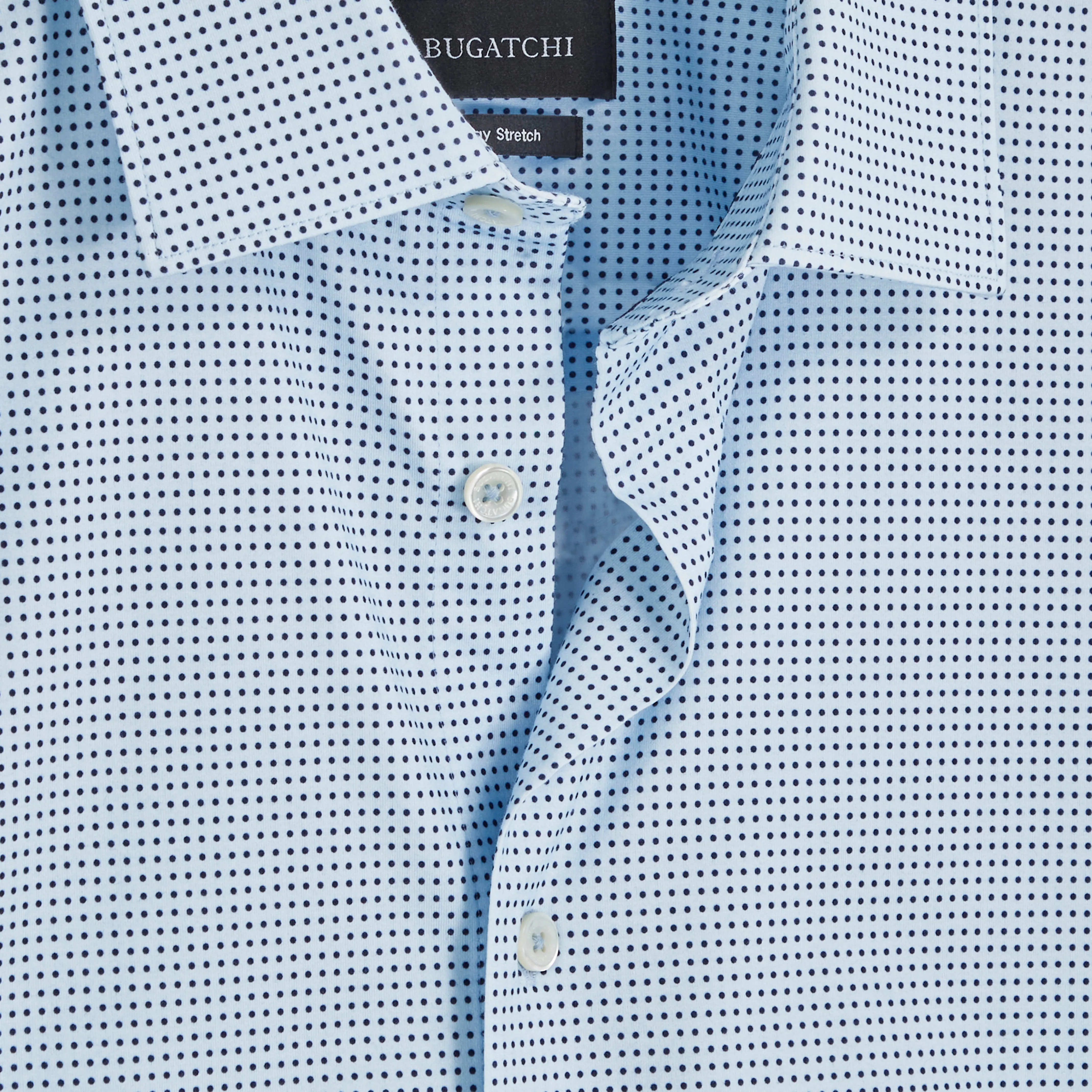 Miles Pin Dot OoohCotton Short Sleeve Shirt
