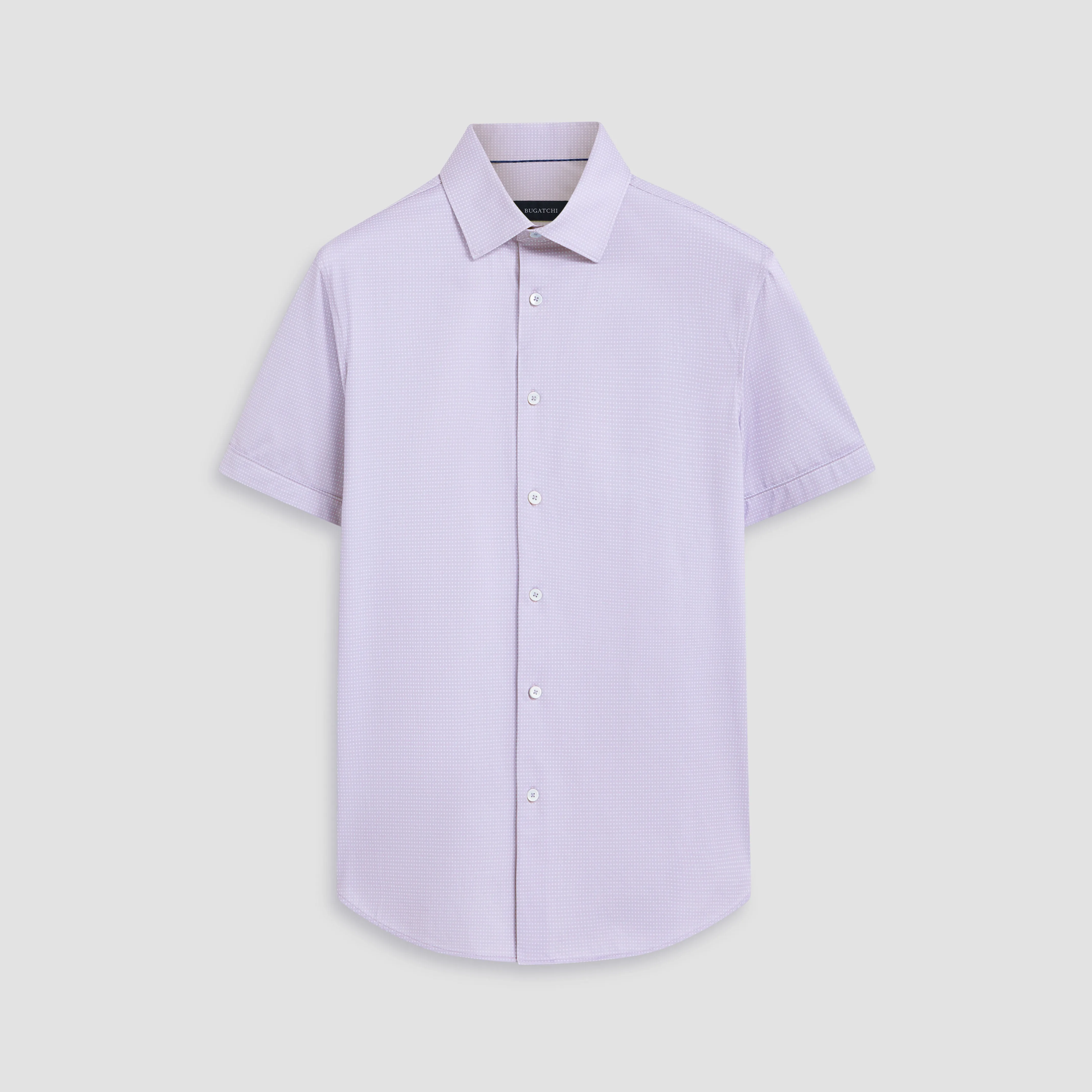 Miles Pin Dot OoohCotton Short Sleeve Shirt