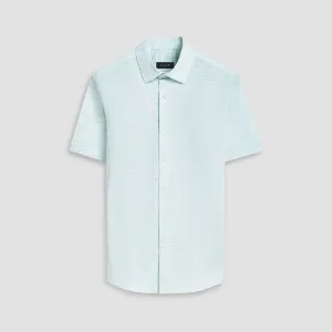 Miles Stitch Print OoohCotton Short Sleeve Shirt
