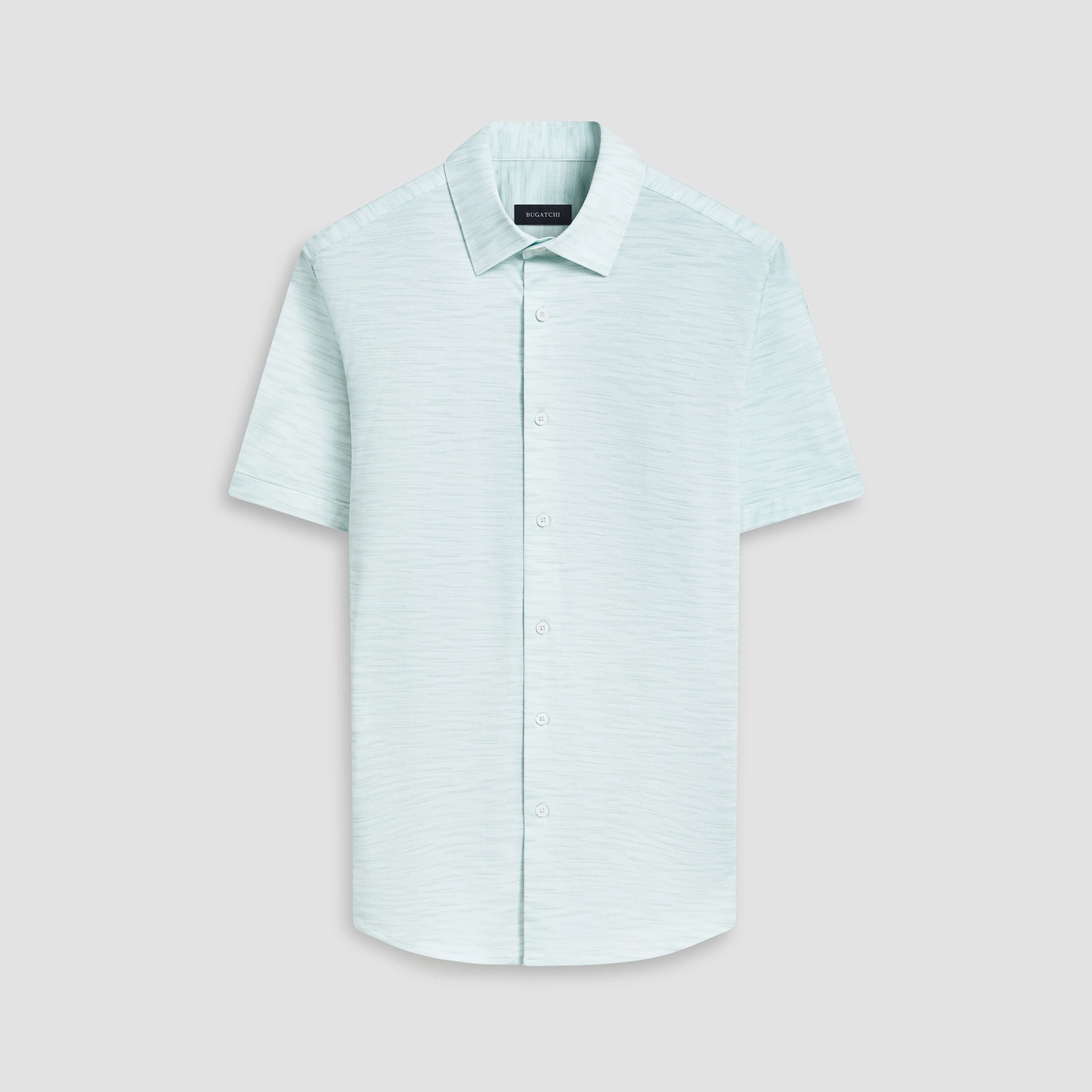 Miles Stitch Print OoohCotton Short Sleeve Shirt