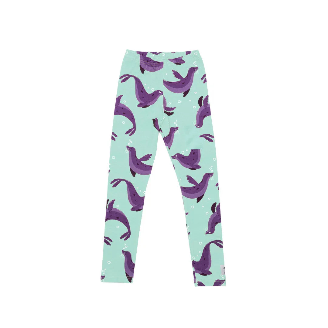 Mint Seal Leggings