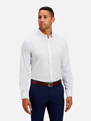 Mizzen   Main Leeward Dress Shirt - White