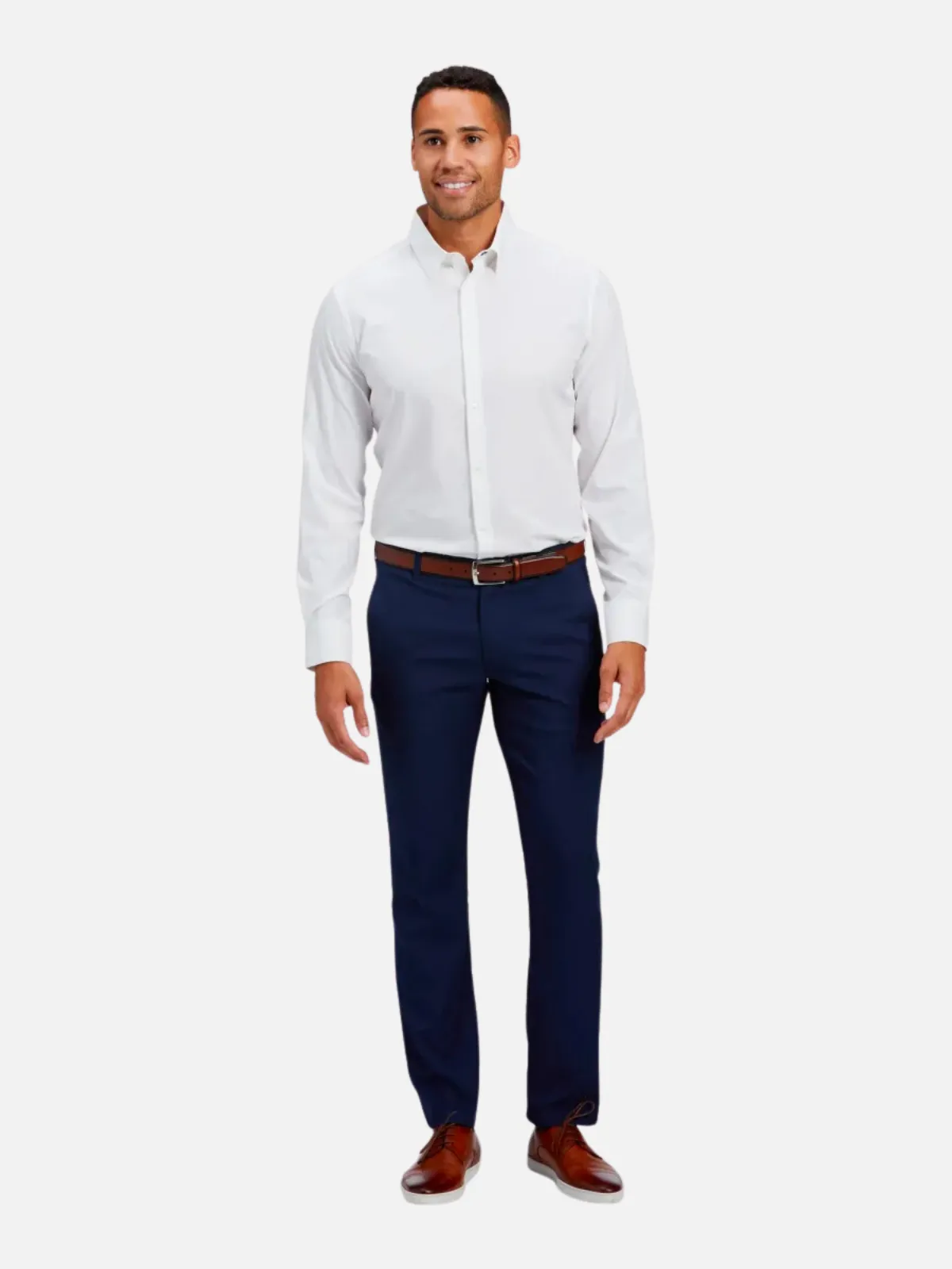 Mizzen   Main Leeward Dress Shirt - White