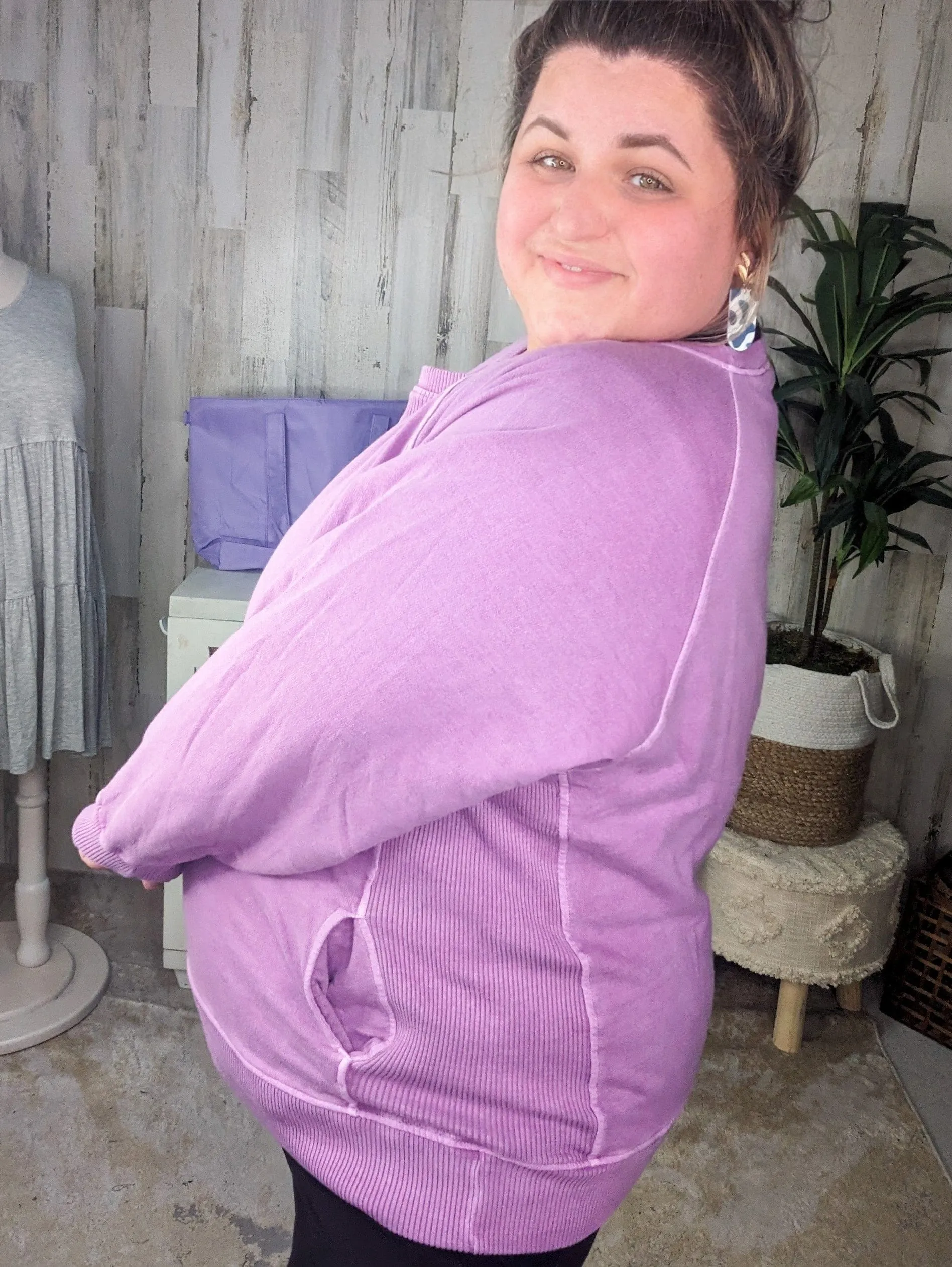 Molly Mineral Wash Pullover