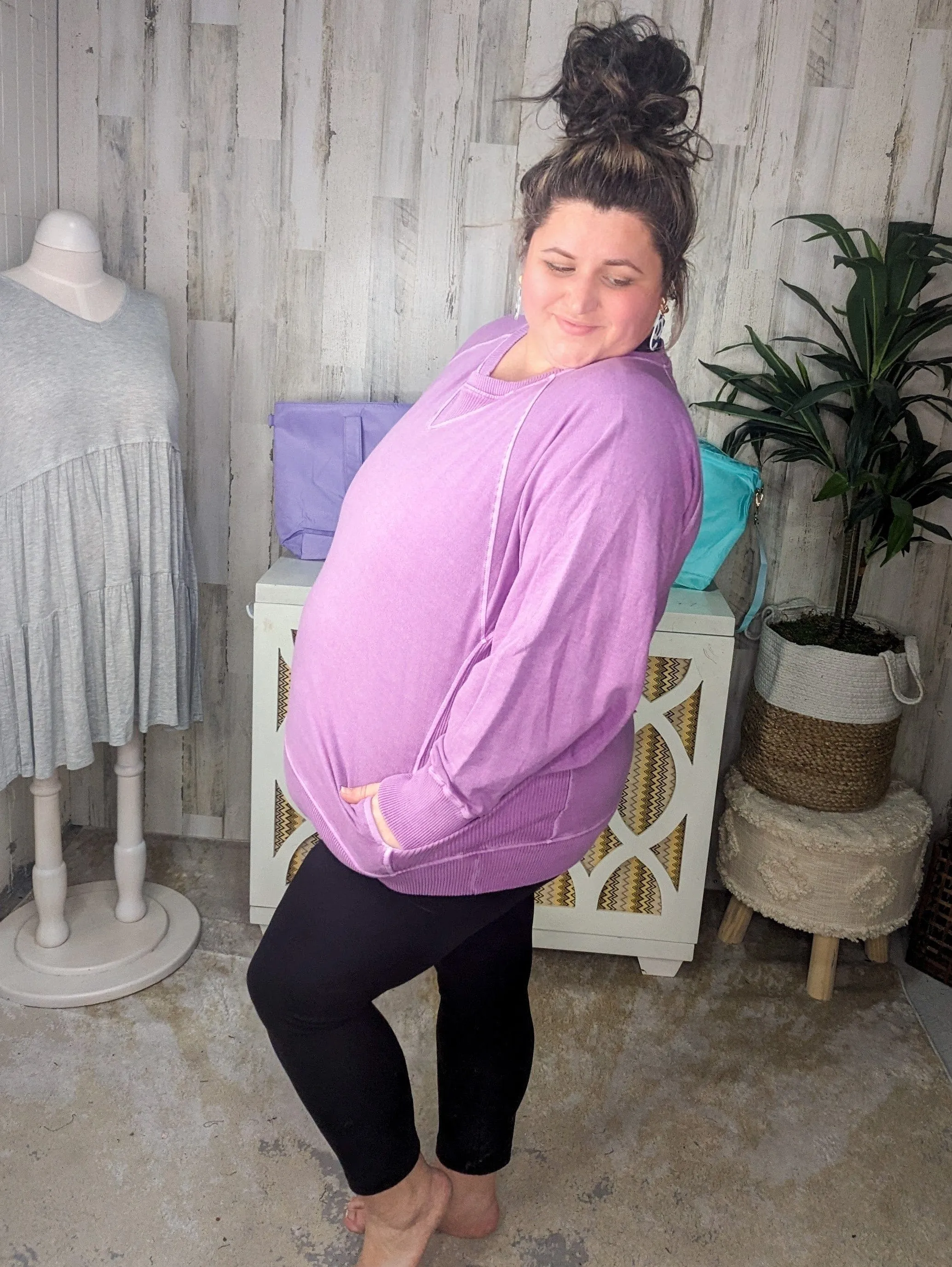 Molly Mineral Wash Pullover