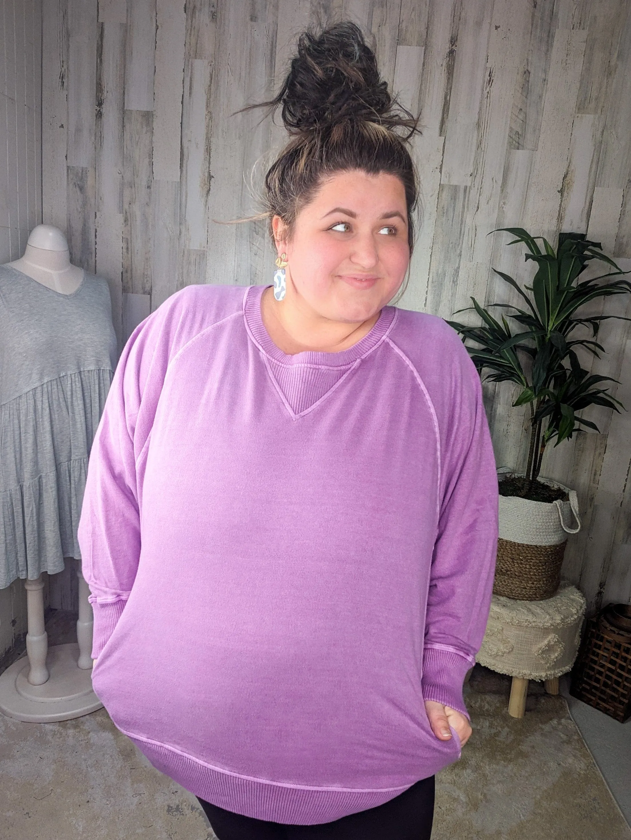 Molly Mineral Wash Pullover