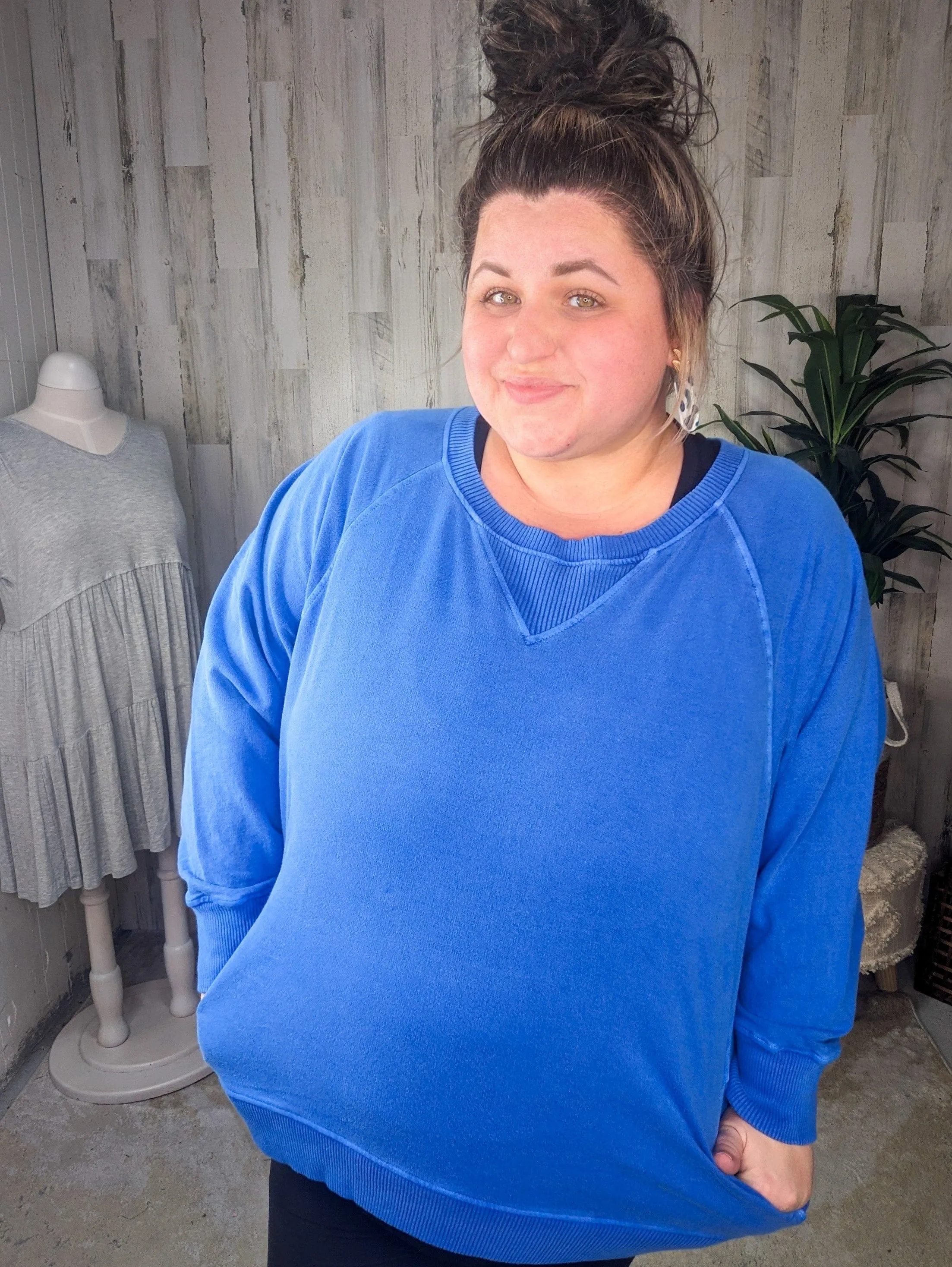 Molly Mineral Wash Pullover