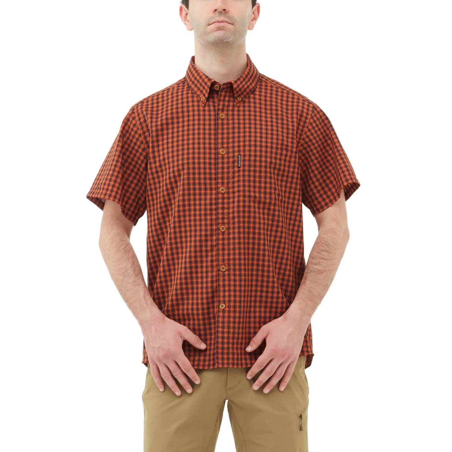 Montbell Wickron Dry Touch Short Sleeve Shirt Men's