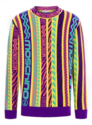 Moschino TM Nylon Yarn Sweater