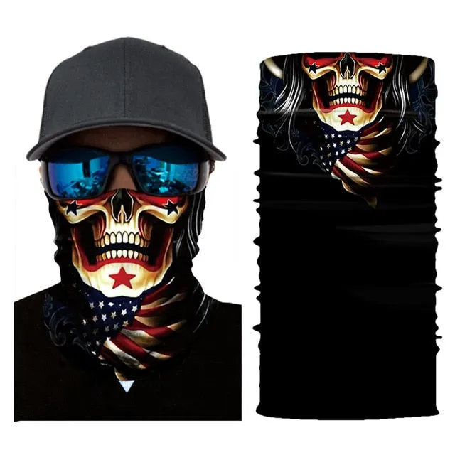Motorcycle Motocross Cycling Face Shield, Unisex