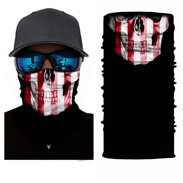 Motorcycle Motocross Cycling Face Shield, Unisex