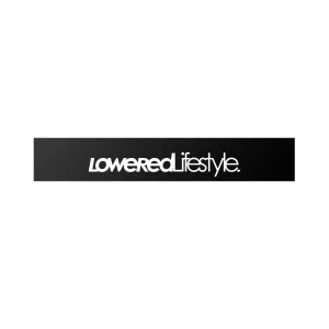 Motorsport Banner - Black / White
