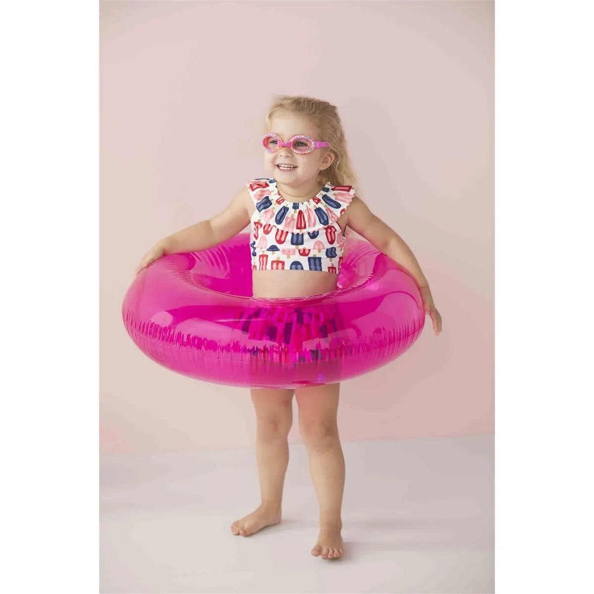 Mud Pie Silicone Character Swim Goggles - Girls