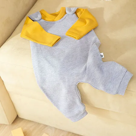Mustard Long Sleeve Kimono Bodysuit