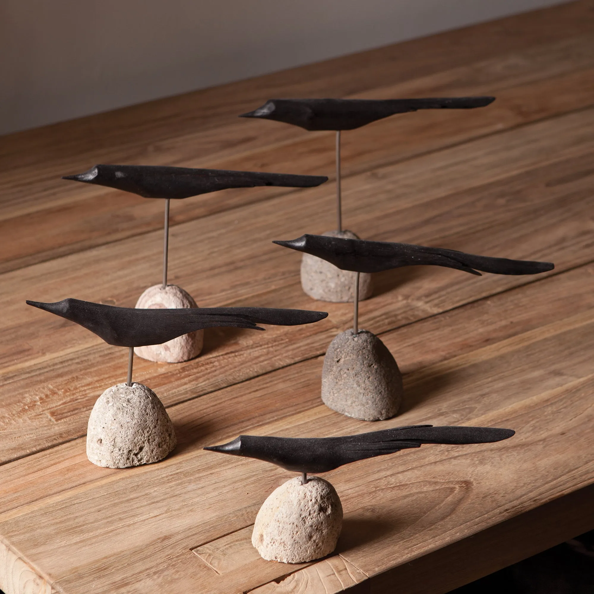 NAPA Home & Garden, THE FLOCK, SET OF 5,A201BLK