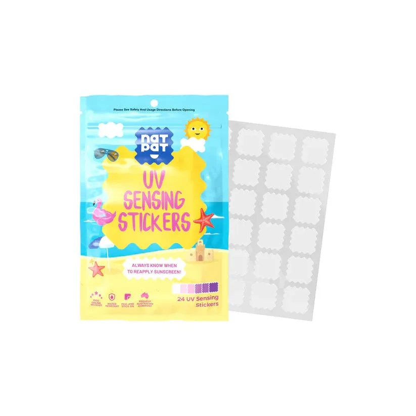 NatPat - UV Sensing Stickers (24 per pack)