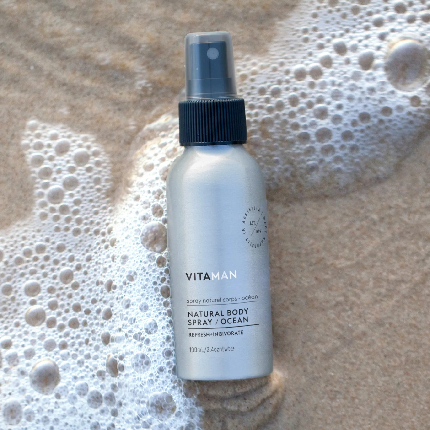 Natural Body Spray - Ocean 3.4 FL OZ