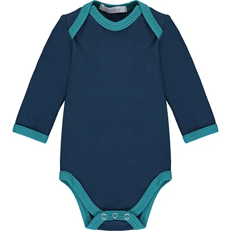 Navy Long Sleeve Bodysuit (Retired)